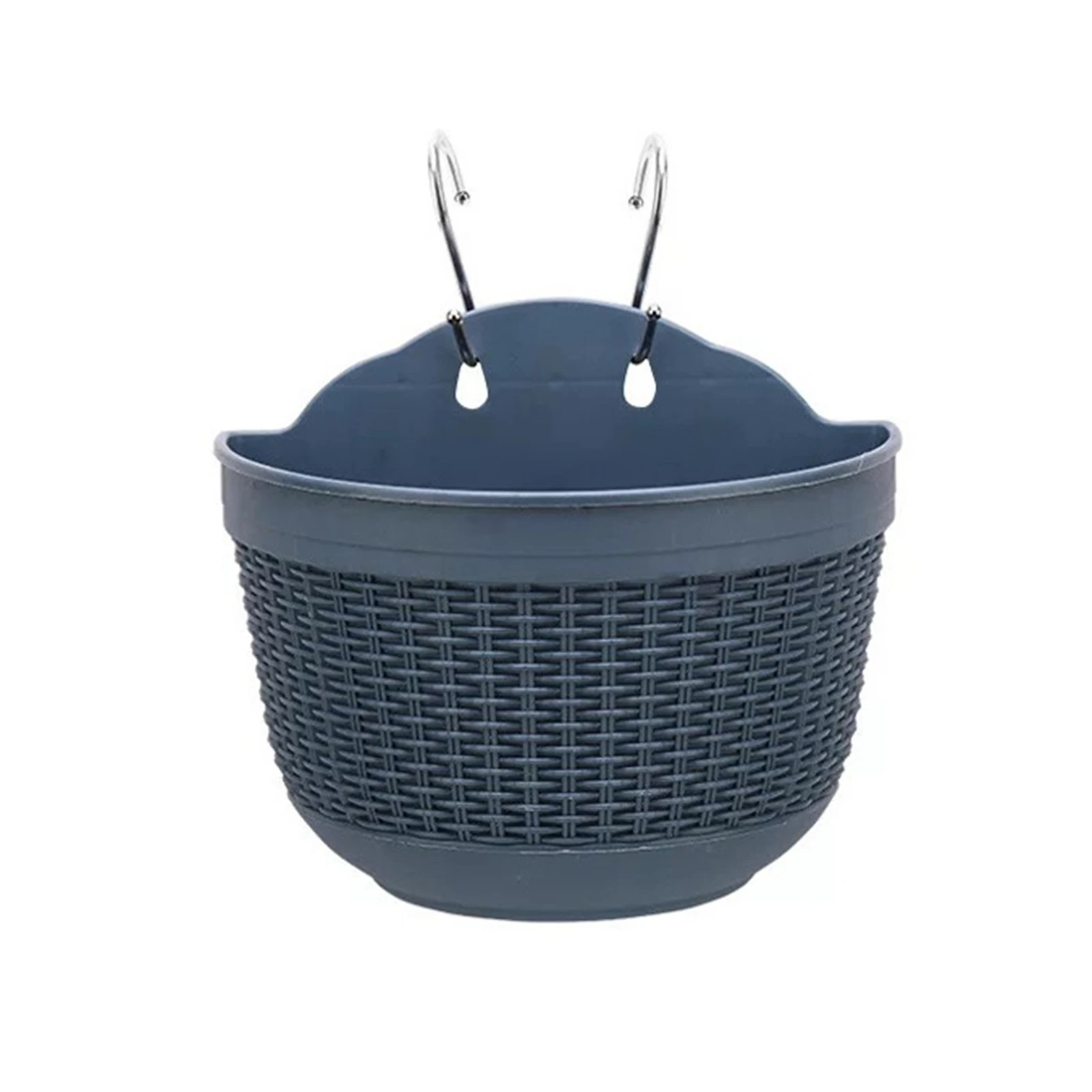 

Flower Pot Vase Self Watering Hanging Flower Pot With Water Container For Wall Home Garden Decoration Red Gray Green Blue Coffe