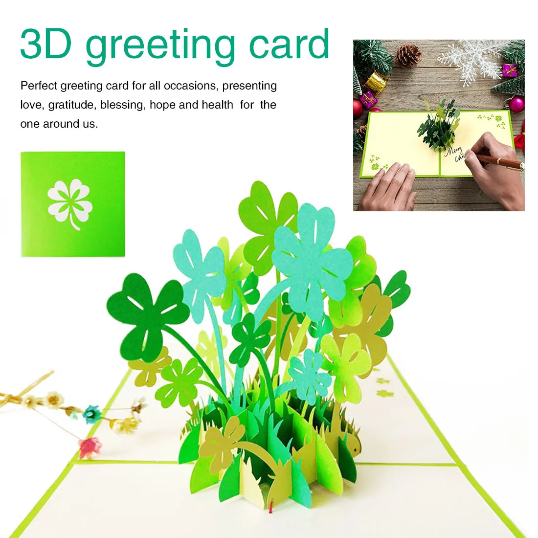  Wedding Invitation Greeting Cards Anniversary for Her 3D Pop UP Cards Valentines Day Gift Postcard  - 4.00008E+12