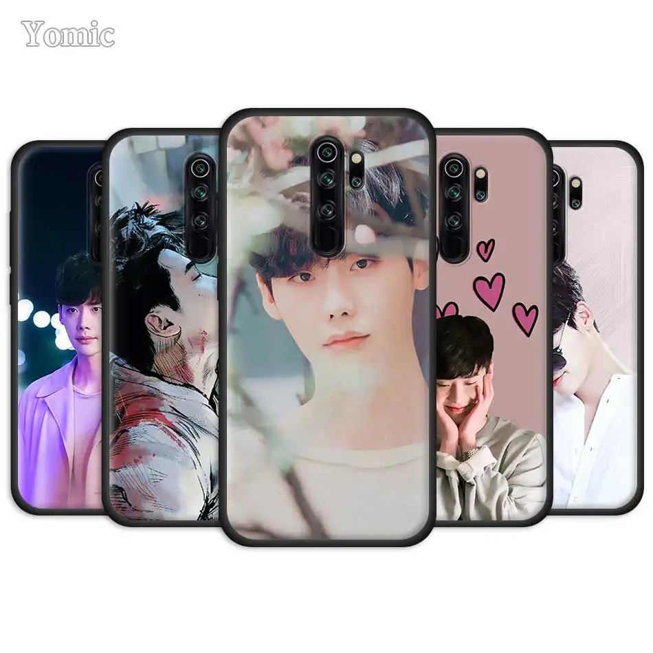 

Idol Lee Jong Suk Soft Cases for Xiaomi Redmi Note 8 7 K20 6 Pro 6A 7A 7S 4 4X 5 Plus Black Silicone Phone Pouch Cover
