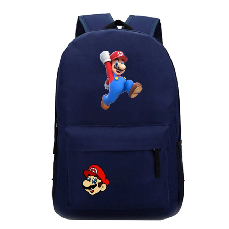 22 Fashion Hot Sale Super Mario Bags School Backpack Travel Shoulder Practicality Popular Pattern Schoolbag Teens School Bag - Цвет: 22