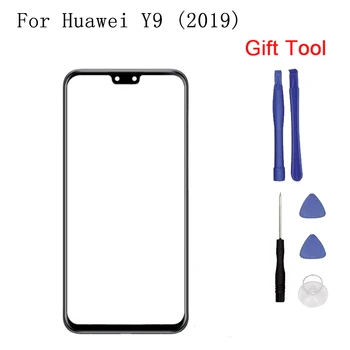 

For Huawei Y9 2019 JKM-LX1, JKM-LX2, JKM-LX3 Front Glass touch Screen Front Glass Touch Panel Replacement + tool