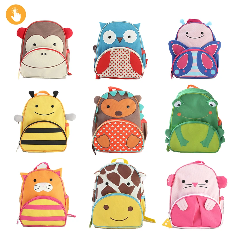 con estampado de animales para niños y niñas, morral escolar de dibujos para guardería|Mochilas escolares| -