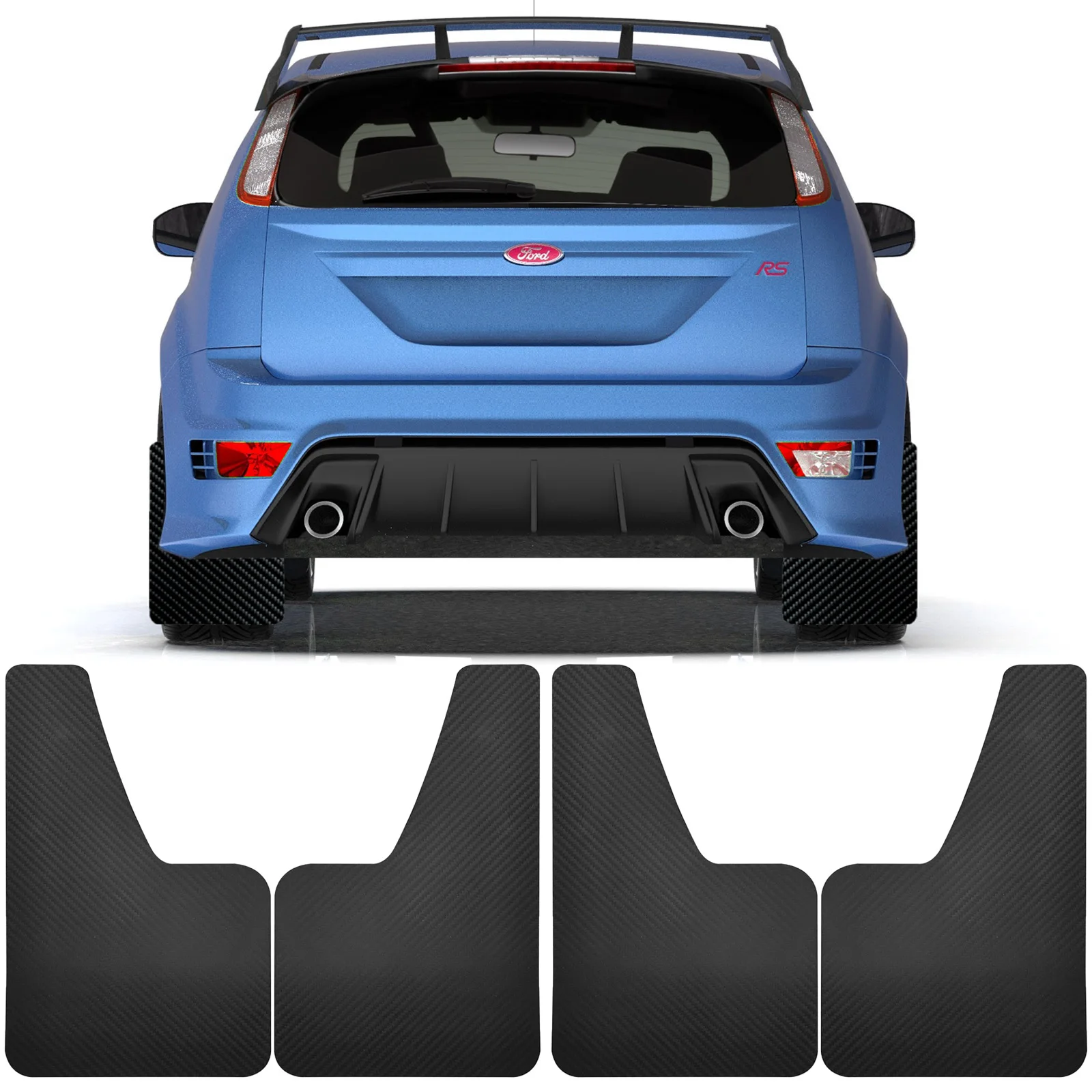 Брызговики из углеродного волокна брызговики для Ford Focus ST RS SE LT XR5 Mk MK1 MK2 MK3 MK4 2 3 4 ST250