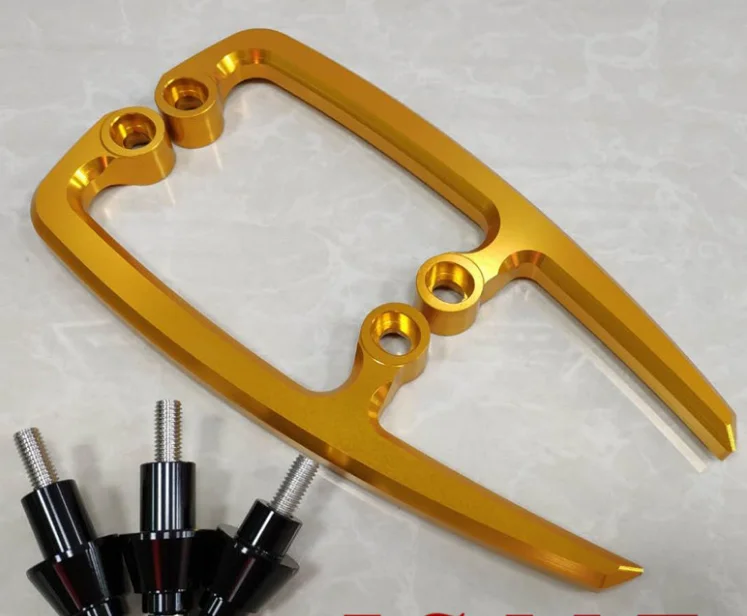 Для Kawasaki Z650 17-18 Рама утолщенная CNC алюминиевый сплав заднего сиденья подлокотник