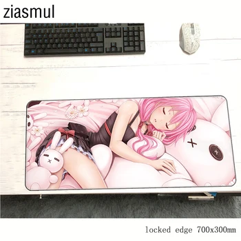 

Guilty Crown mouse pad new 700x300x3mm pad to mouse notbook computer mousepad Natural Rubber pc gaming padmouse gamer laptop mat