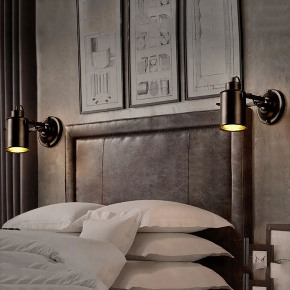 Simple creative wall light led bedroom bedside decoration Nordic designer living room corridor hotel wall lamps Hotel Corridor