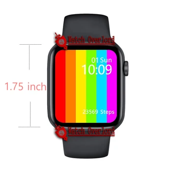 

WO W26 ECG IP68 Bluetooth Calls Body Temperature 44mm 320*385 1.7Inch Smart Watch for Apple Watch Android iOS pk IWO 8 10 12