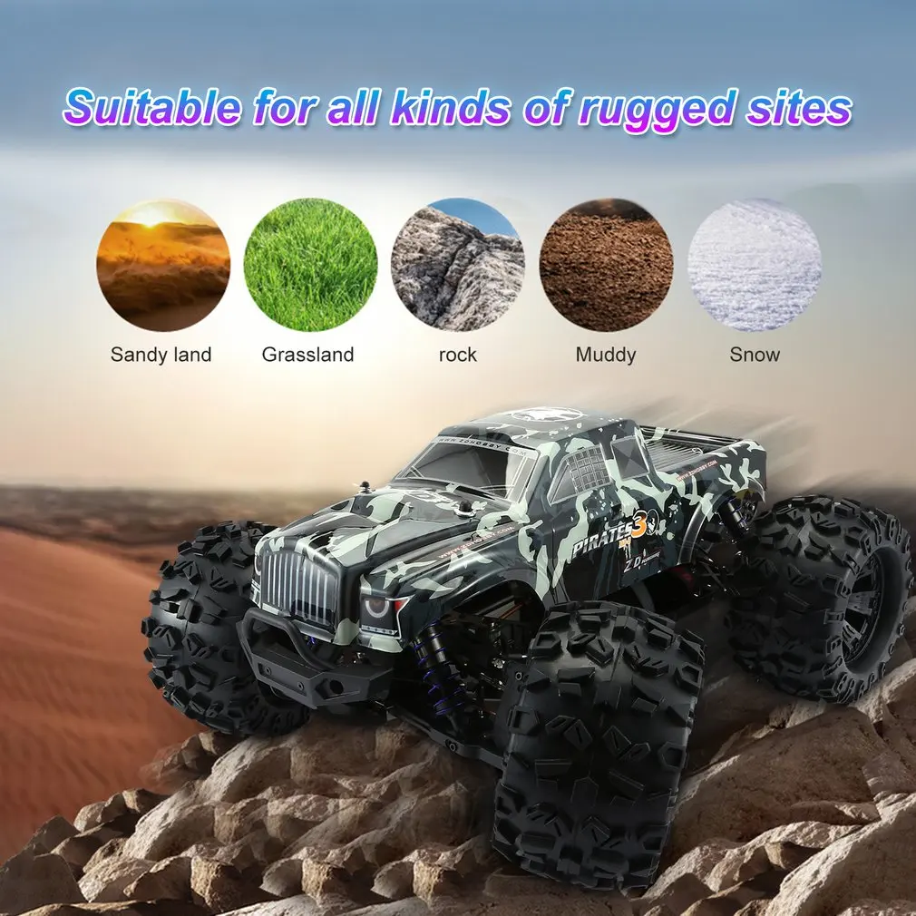 zd Racing MT8 Pirates3 1/8 2,4G 90 км/ч Электрический бесколлекторный гоночный автомобиль внедорожник модель на широкую ногу внедорожник Monster RTR/Рама для вагонетки с противовесом