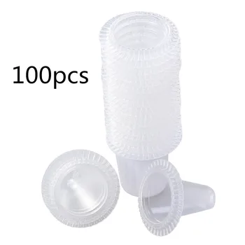 

100pcs Ear Thermometer Lens Filters Cover Disposable Thermometers Caps Ear Thermometer Replacement Filters Cover for Thermometer