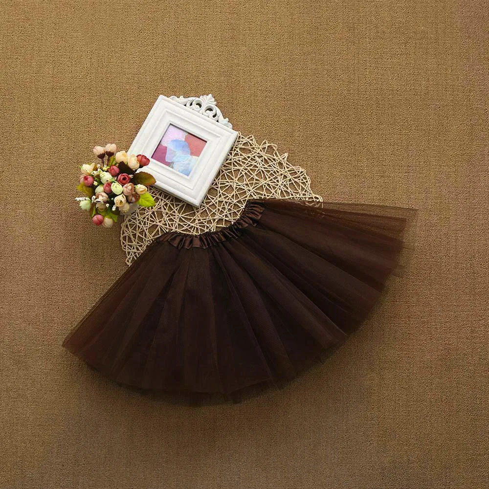 Baby girls pettiskirts tutu Princess kids net tutu skirt princess solid color tutu skirt Tutu Girl Skirt Princess