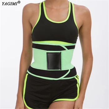 

YAGIMI Sweat Belt Waist Trainer Body Shaper Sauna Shapewear Modeling Strap Women Slimming Trimmer Girdle Fat Burning Loss Weight