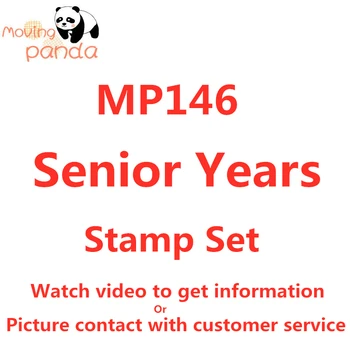 

MP146 SENIOR YEARS Metal Cutting Dies and Stamps Stencil Scrapbooking DIY Album Stamp Paper Card Embossing Decor