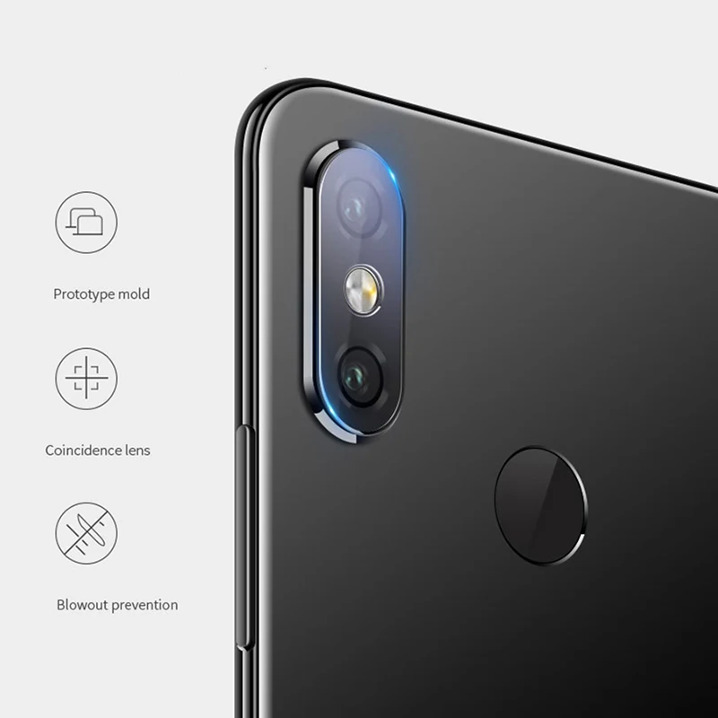 100 шт. для Xiaomi Pocophone F1 стекло для объектива камеры Xiaomi Black Shark 2 Pro Helo защитная пленка из закаленного стекла
