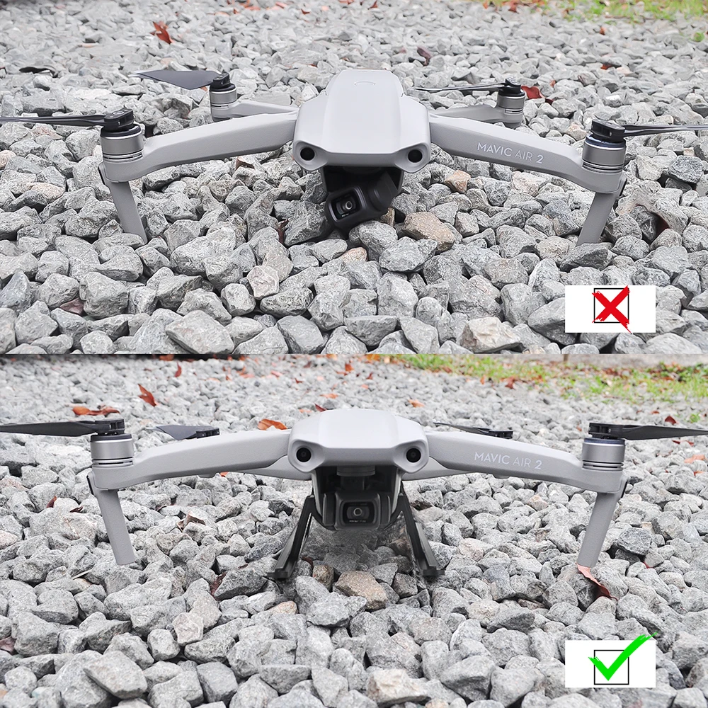 Посадочное снаряжение для DJI Mavic Air 2 Drone легкий быстроразъемный расширитель