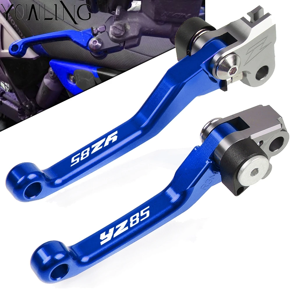 Мотоцикл с ЧПУ складной тормозной рычаг сцепления для YAMAHA YZ85 2001 2002 2003 2004 2005 2006 2007 2008 2009 2010 2011 2012 2013