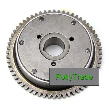

More Ball Startup Disk Overrunning Clutch GY6 125 150cc Starter Gear Scooter Engine 152QMI 157QMJ Spare Parts Drop Shipping