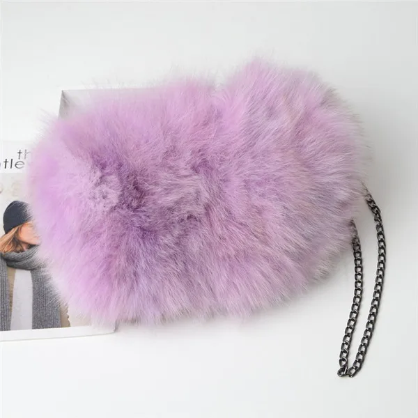 Light purple Новые модные оригинальные натуральные цвета лисы, смешанные и сочетающиеся с упаковкой зимние глазки, теплые модные цветные упаковки - Цвет: Light purple