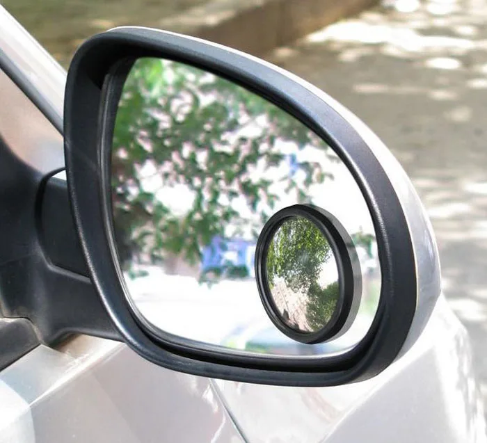 2 шт. автомобильное круглое зеркало заднего вида с выпуклым зеркалом заднего вида 4,5 см диаметр широкоугольное зеркало слепого пятна# H