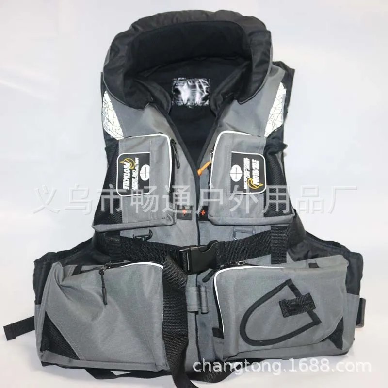 

New Style Fishing Service Rock Fishing Service fu cai Fishing Life Jacket Collar Hat Deconstructable (Upgraded)