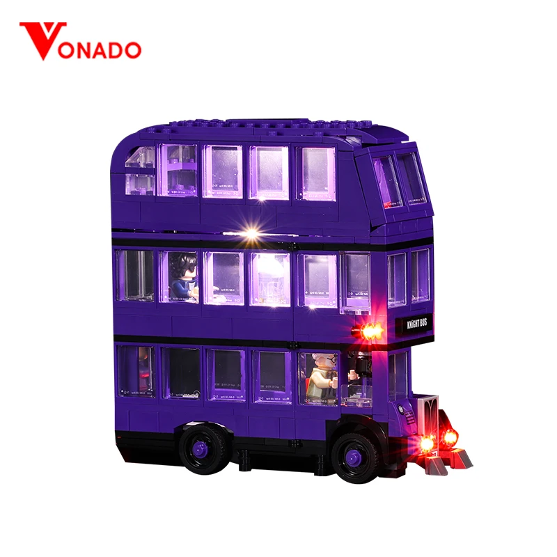 

Vonado Light Compatible For Lego 75957 Harry-Potter Series Bus Building Bricks Harri Movie School Witchcraft Technic Blocks Toys