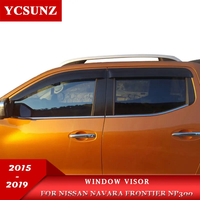 Автомобильный оконный Дефлектор козырек для Nissan Navara Frontier 2015 2016 2017 2018 2019 2020