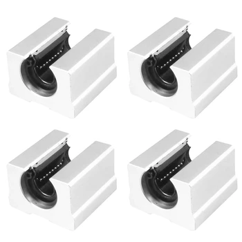 

4Pcs/Lot SBR25UU 25mm Linear Ball Bearing Block CNC Router Linear Guide 3D