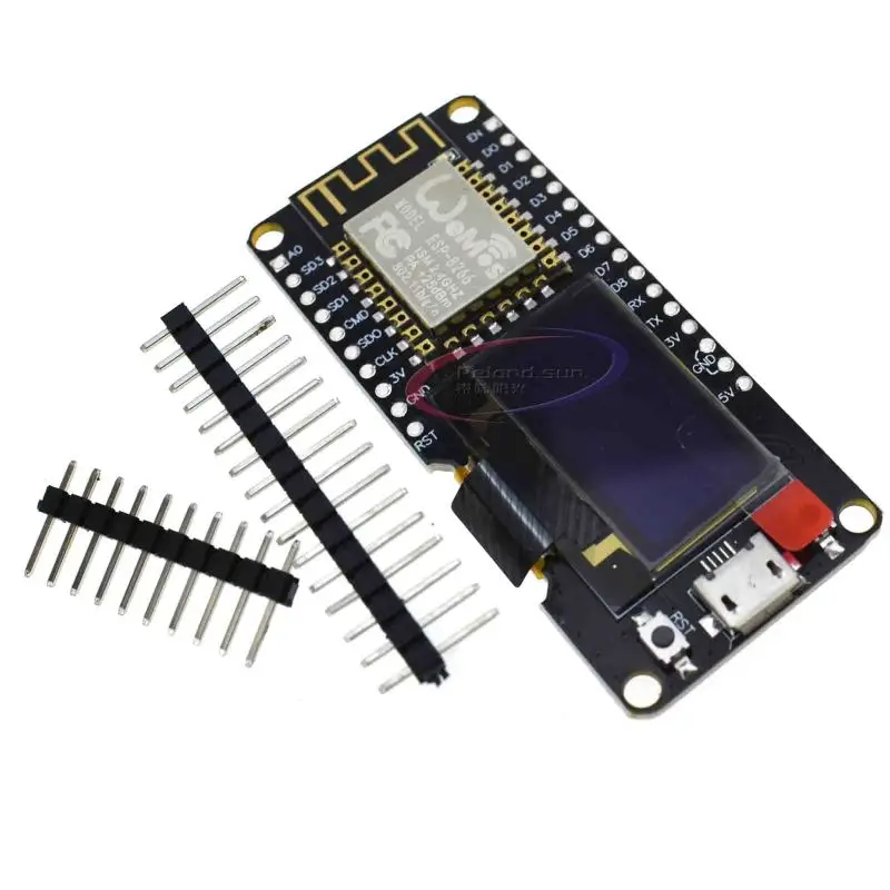 For Wemos NodeMCU ESP8266 ESP-12F 0.96 1.3 inch OLED Display WIFI Module Wireless CP2102 Development Board Micro USB Entrance |