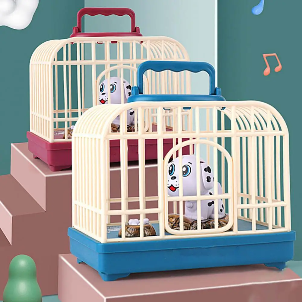 Electronic Dog Portable Durable Easy-cleaning Sound Control Cage for Children Entertainment Toy Pet | Игрушки и хобби