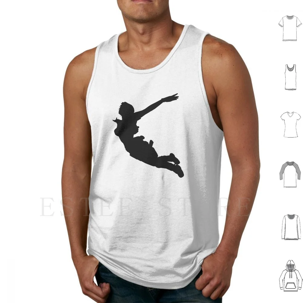 Ara Bro Silhouette Swan Dive ( Tomb Raider Legend) Canotte Canotte Senza Maniche Tomb Raider Ara Bro Tomb Raider Ara