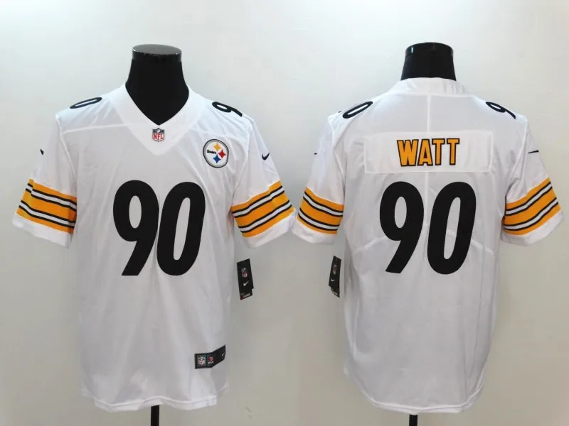 Мужчин Питтсбург Бен роэтлисбергер Antonio коричневый T.J. Watt JuJu Smith-Schuster черная Альтернативная Паровая бесконтактная футболка - Цвет: AS PICTURE