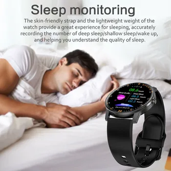 

New Smart Watch Women Men Smartwatch For Android IOS Electronics Smart Clock Fitness Tracker Silicone Strap Smart-Watch