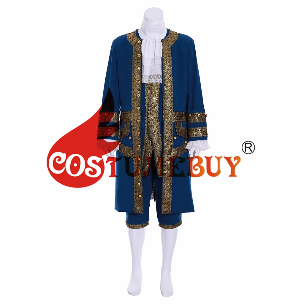 CostumeBuy Британский мужской костюм Марии джентльмена для косплея для взрослых 18 век французский Викторианский нарядный костюм L920