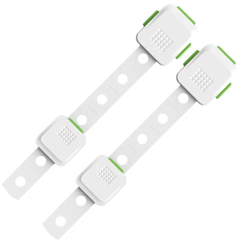 

2pcs/set Multifunction Child Safety Cabinet Locks No Drilling Latch Drawer Cupboard Universal Baby Proofing Strap Refrigerator
