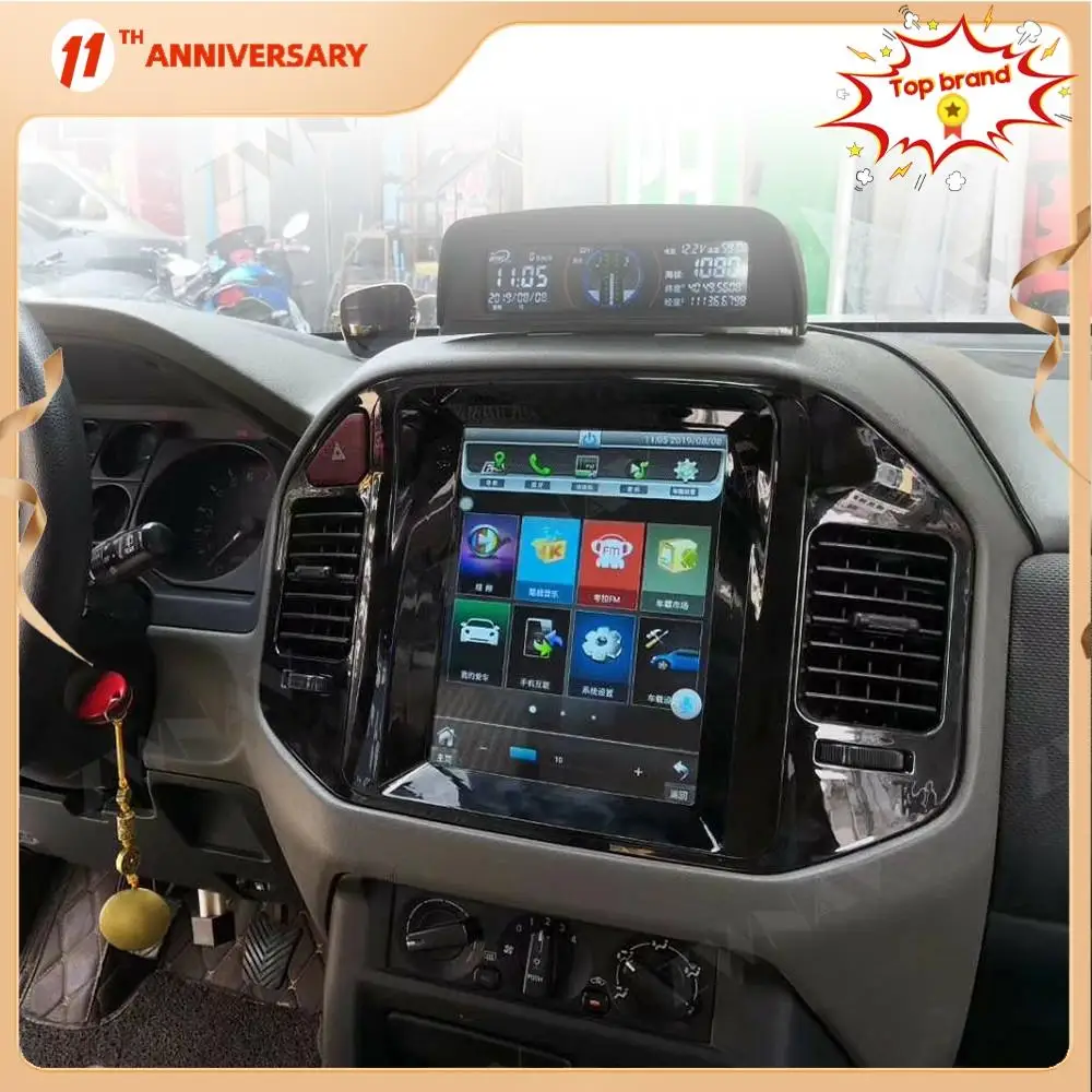 

For Mitsubishi Pajero V73 V77 V68 V75 1997- 2011 Android 9.0 Car Multimedia Player PX6 4G+64GB Touch Screen Auto GPS Navigation