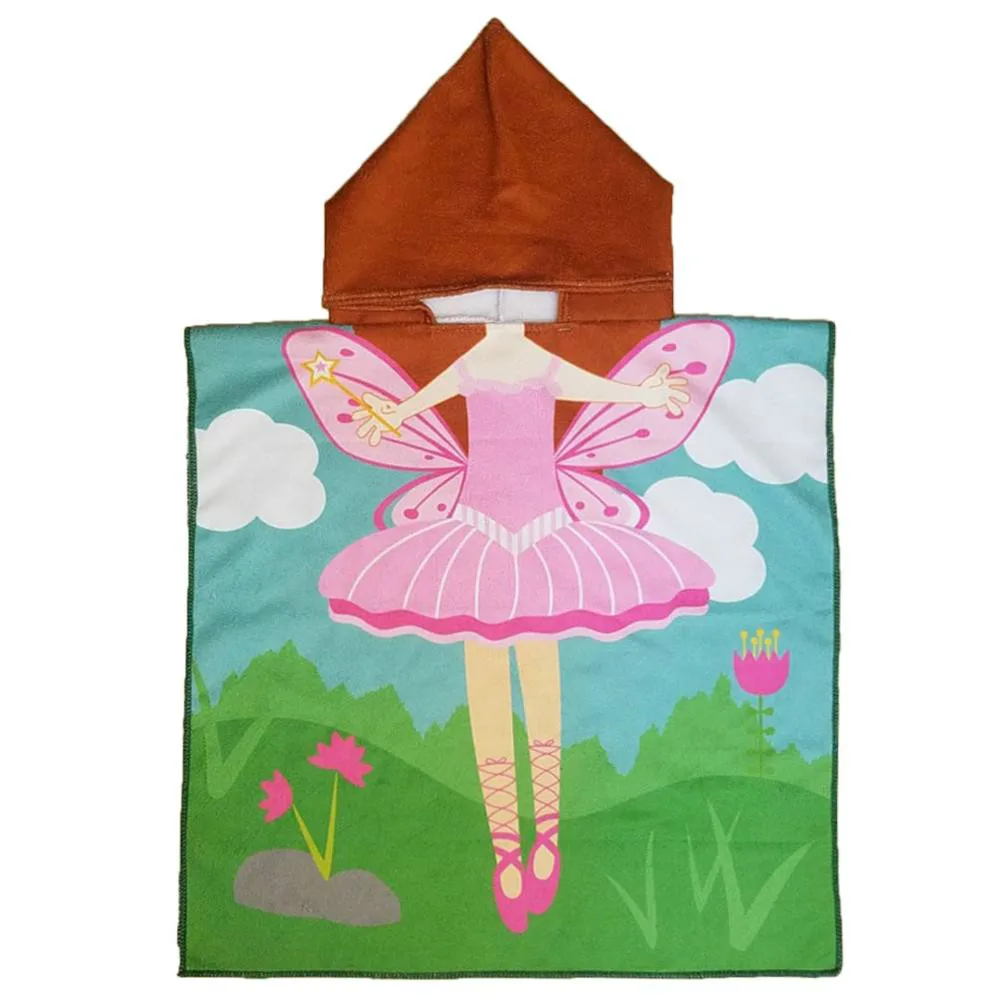 Option 12 Детский плащ с капюшоном и милым рисунком; пляжное полотенце из микрофибры с принтом животных; детское купальное полотенце; 120x60 см - Цвет: Option 12