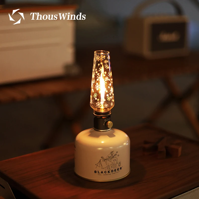 Thous Winds маленькая лампа ночной газовый фонарь для кемпинга портативная газовая