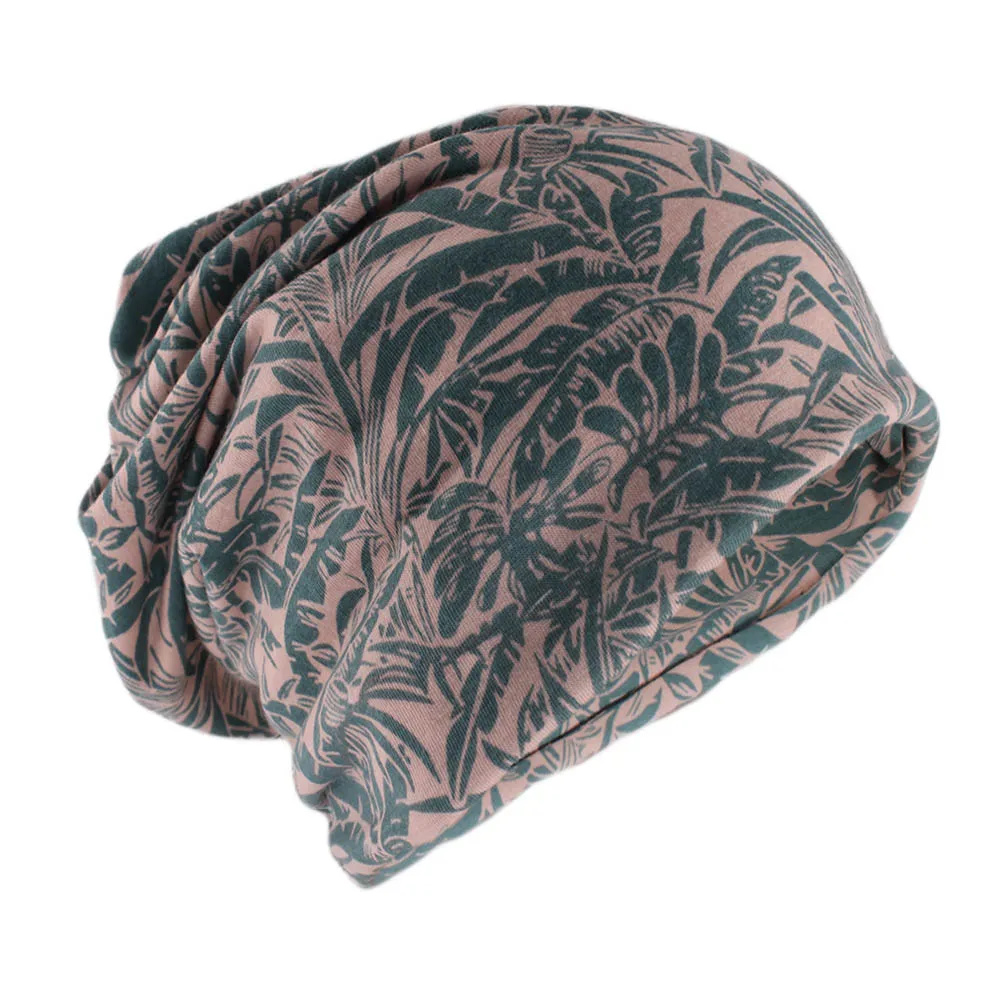 Neue Mode Frauen Floral Frühling Herbst Warme Nette Dame Mützen Skullies Casual Dance Outdoor Schal Hüte Mädchen Baumwolle Gorras Verkauf – Detail 3
