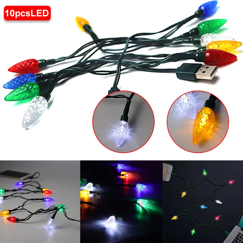

LED Merry Christmas Light USB Cable Charger Lighting Cord Android Phone Charging Cable GY88