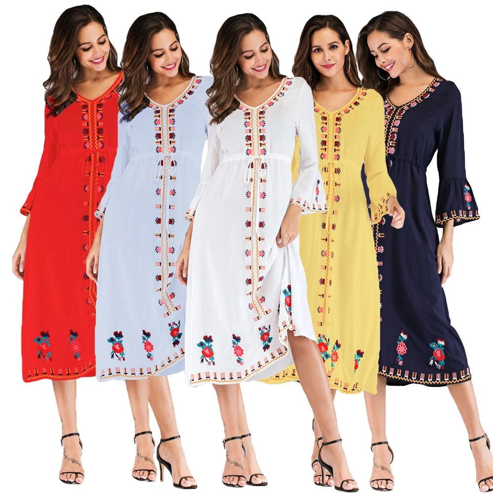 ethnic day dresses