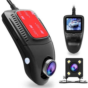 

2020 New Style 2-Inch Screen WiFi HD 1440P Night Vision Hidden Tachograph Novatek GPS Positioning