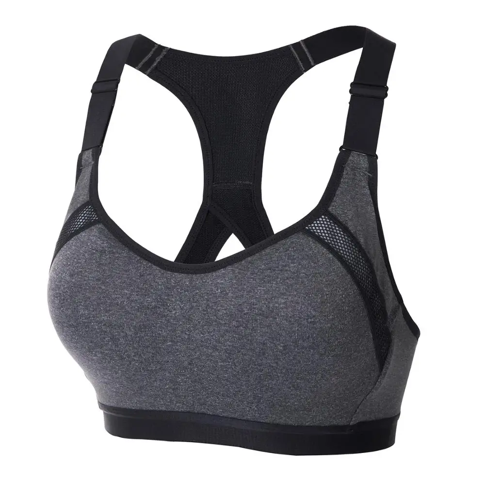 

La Isla Women's Full Coverage Racerback Underwire High Impact Workout Sports Bra B C D DD E