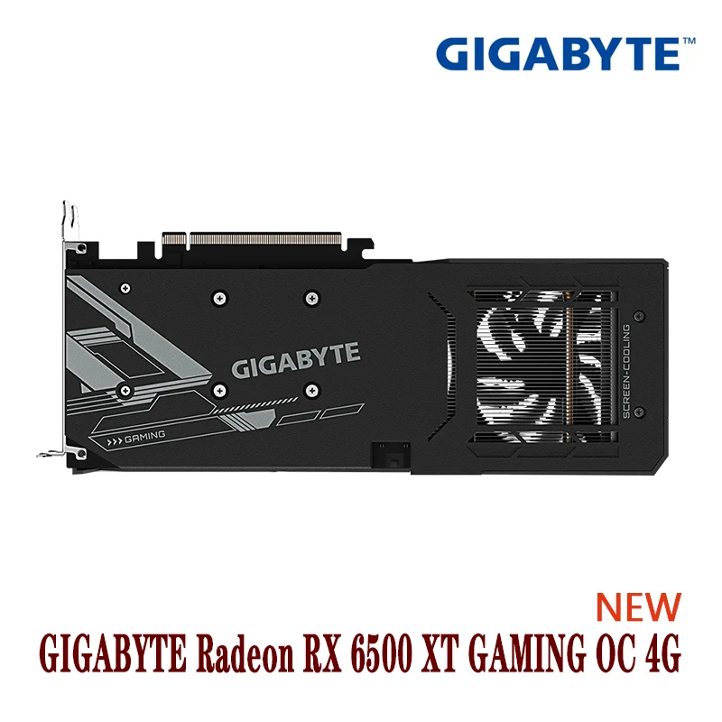 graphics cards computer GIGABYTE Radeon RX 6500 XT GAMING OC 6500XT 4G  4GB  18000MHz  GDDR6 64-bit  6nm NEW gpu pc
