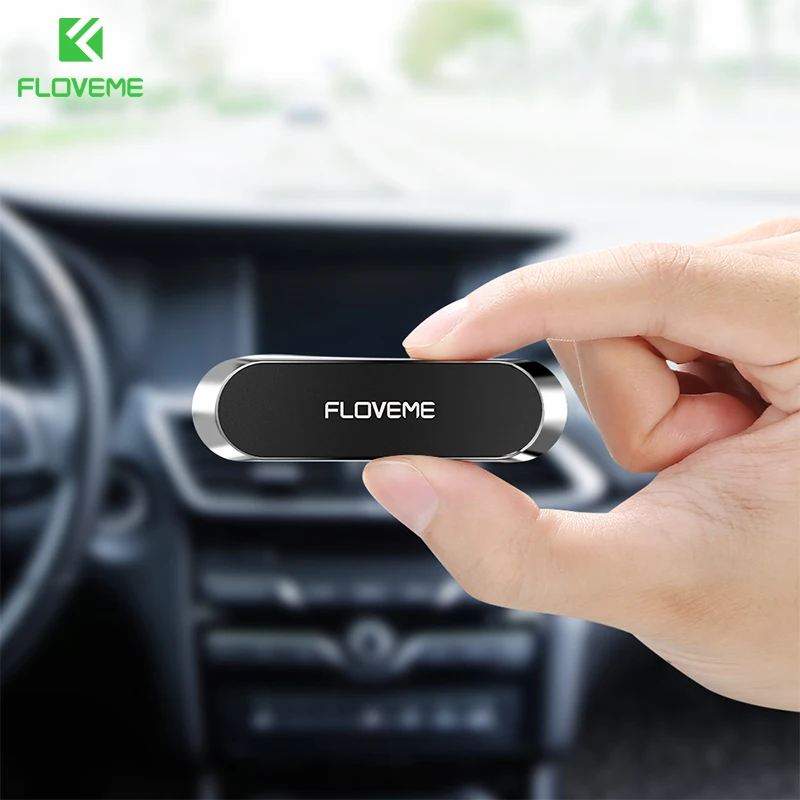 FLOVEME Magnetische Auto Telefon Halter Mini Streifen Magnet Halter Für iPhone 11 7 8 XR X Stand Wa