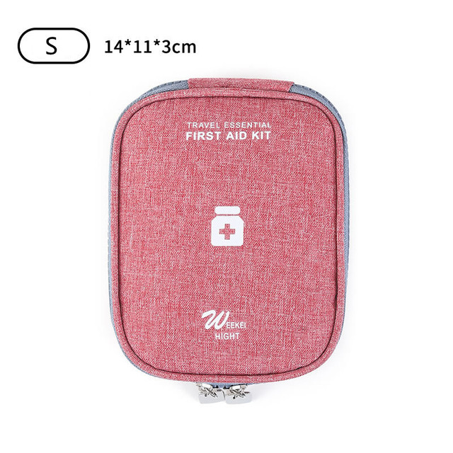 Layered Medicine Box Large-Capacity Home Portable Waterproof Fabric Medicine Cabinet Storage Box First Aid Kit