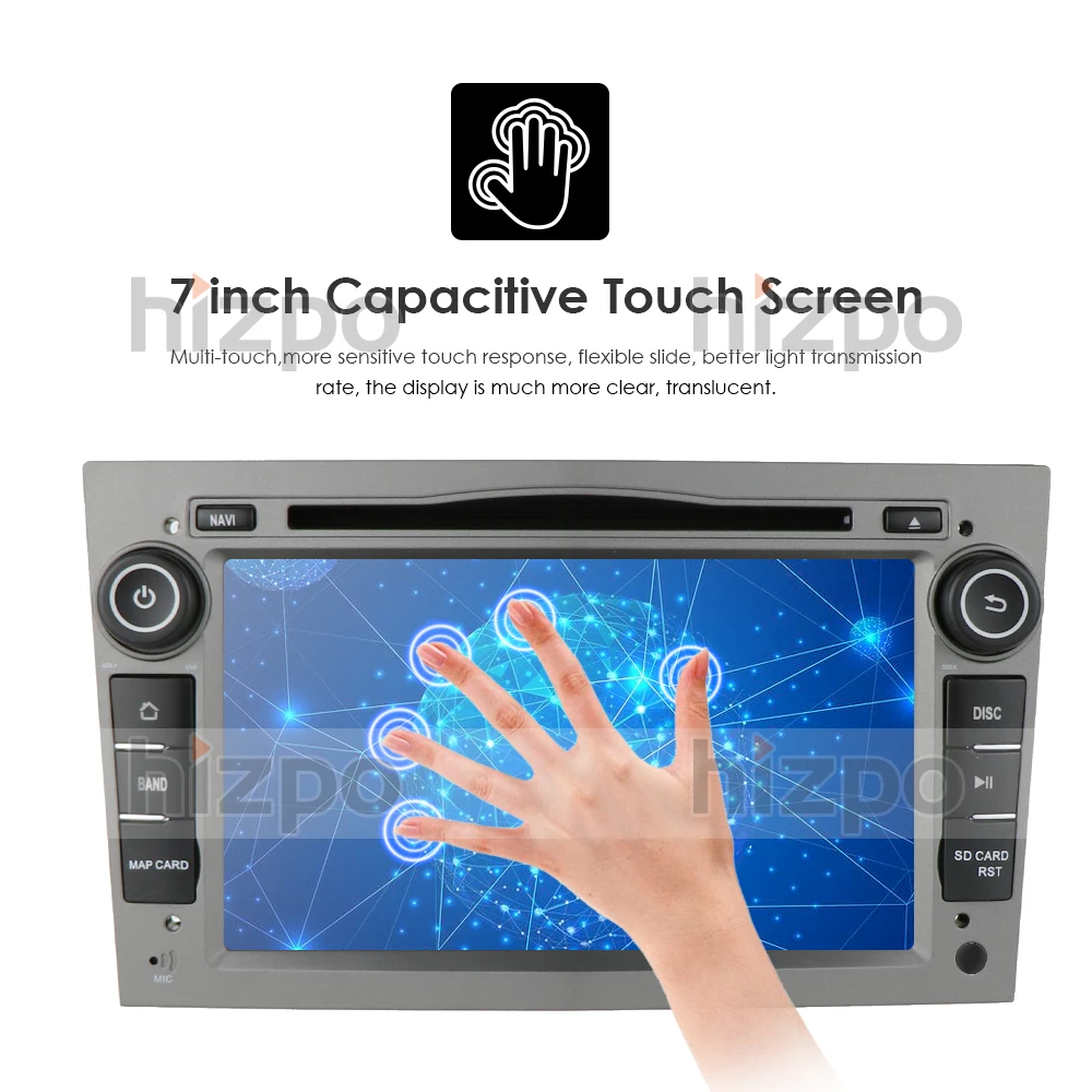 Hizpo 4G Оперативная память Octa 8 Core Android 10,0 2 DIN автомобильный DVD плеер для Защитные чехлы для сидений, сшитые специально для Opel Astra H Vectra Corsa Zafira B C G Мобильный DVR WI-FI SWC OBD2 DVR