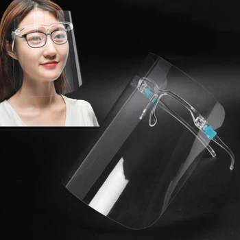 

Full Face Protect Anti saliva Anti Foam Covering Dust-proof Safety Shield Tool Clear Face Mask Protect Eye Safety