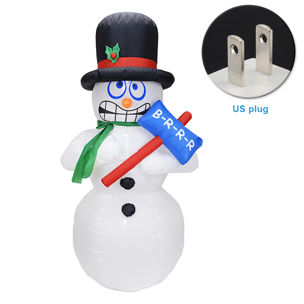 

Figure Props Holiday Toy Kids Winter Christmas Decoration Inflatable Snowman Jitter Santa Claus Party Portable Home Outdoor