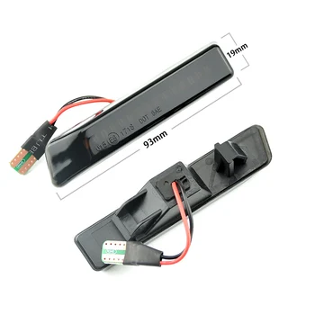 

Car Front Wing Smoke Lens Dynamic LED Side Marker Repeater Indicator Light 63132492179 63137164491 For BMW X5 E53 E36