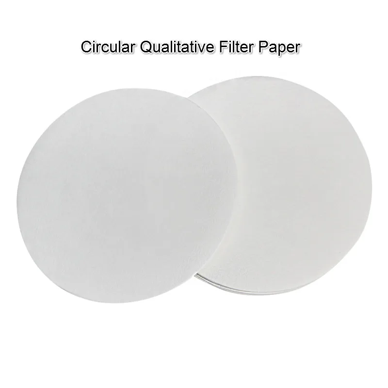 UPlama 200PCS Qualitative Filter Paper Circles,Lab Supply Ashless Quantitative Filter Paper,94mm Diameter Cellulose Filter Paper with 20 Micron Particle Retention Medium Filtration Speed 