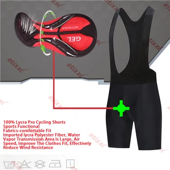 

2020 teleyi Brand black Pro Cycling Shorts Men 3D Anti Slip Padded Gel Cycling MTB Bike Shorts Mountain Bicycle Short